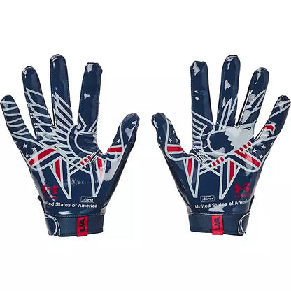 Under Armour F8 Football Gloves (L, XL)