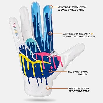 Grip Boost Peace Stealth 6 Boost Plus Football Gloves - Crucial Catch