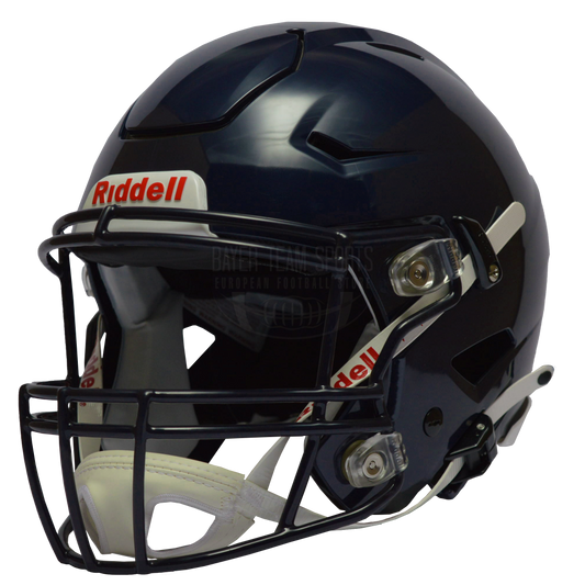 Riddell SpeedFlex Navy (Facemask + HardCup Chinstrap Included)