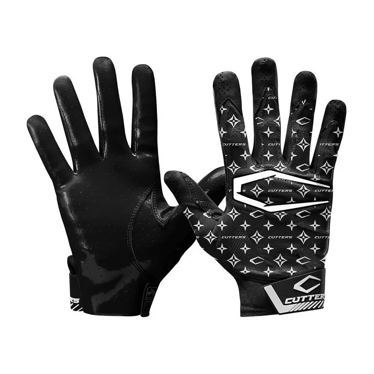 Cutters Rev Pro 4.0  "Limited Edition Luc Black" Receiver Football Gloves (XL)