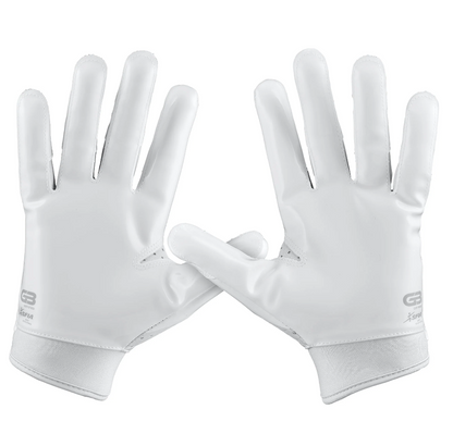 Grip Boost Stealth 5.0 “White Out” Football Gloves