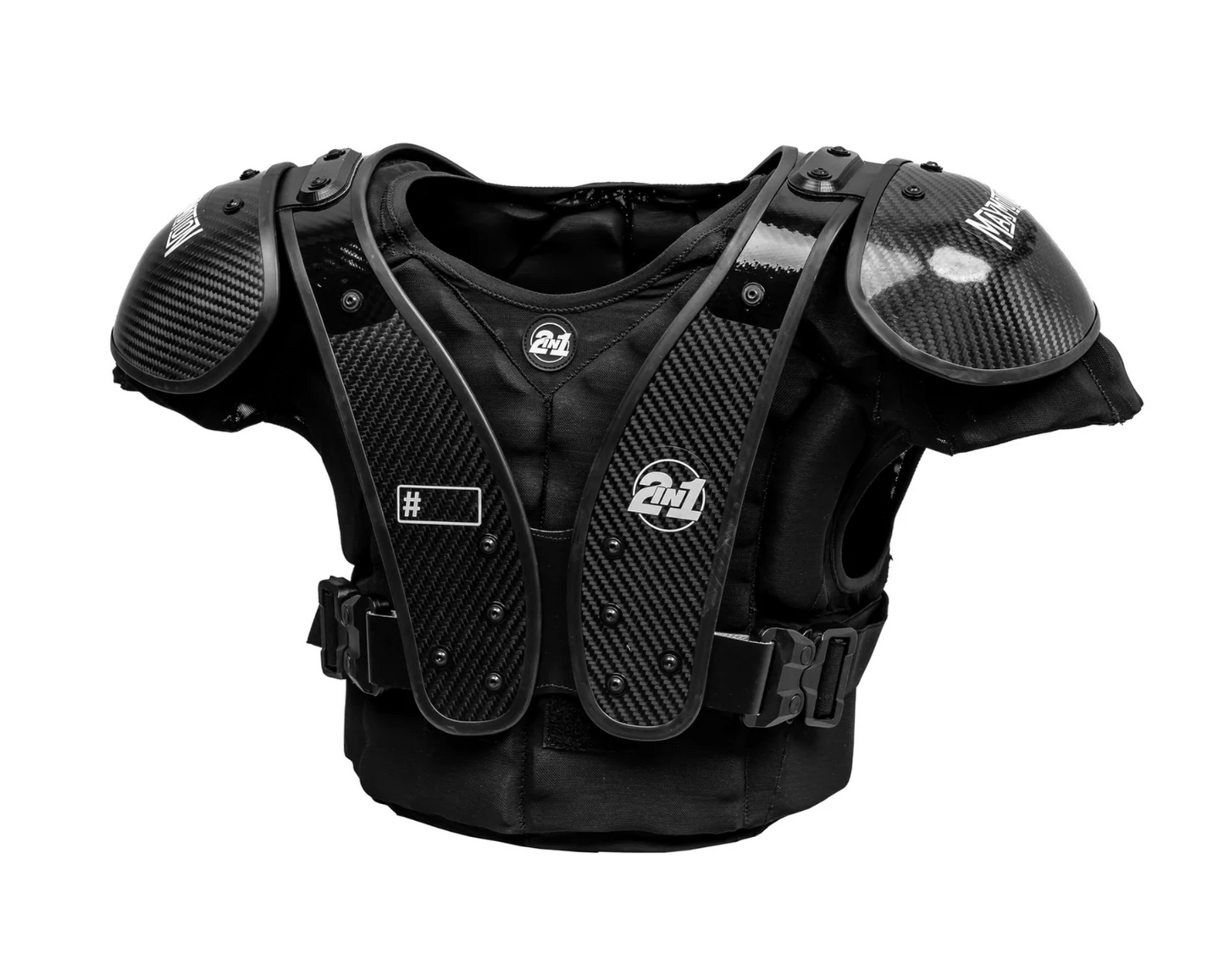 2in1 Carbon Shoulder Pads