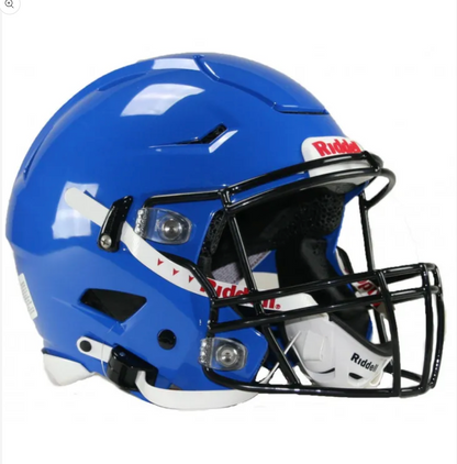 Riddell SpeedFlex Royal Blue (Facemask + HardCup Chinstrap Included)