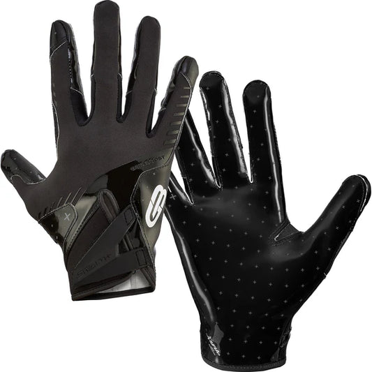 Grip Boost Stealth 6 Boost Plus Football Gloves - All Black