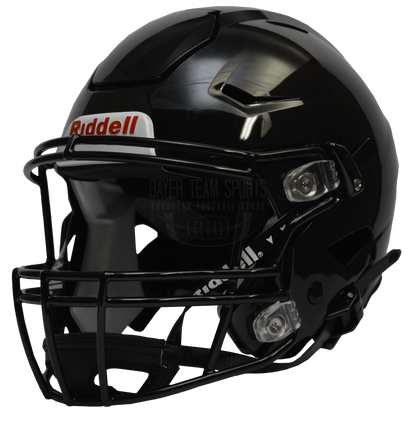 Riddell SpeedFlex Black (Facemask + HardCup Chinstrap Included)