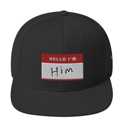 Hello, I'm Him- Snapback - www.SportsTakeoff.com