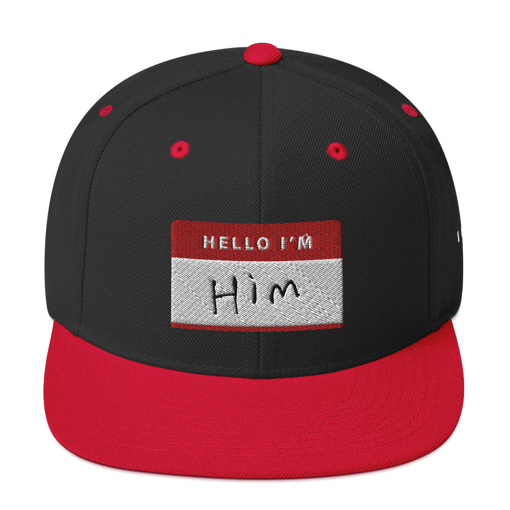 Hello, I'm Him- Snapback - www.SportsTakeoff.com