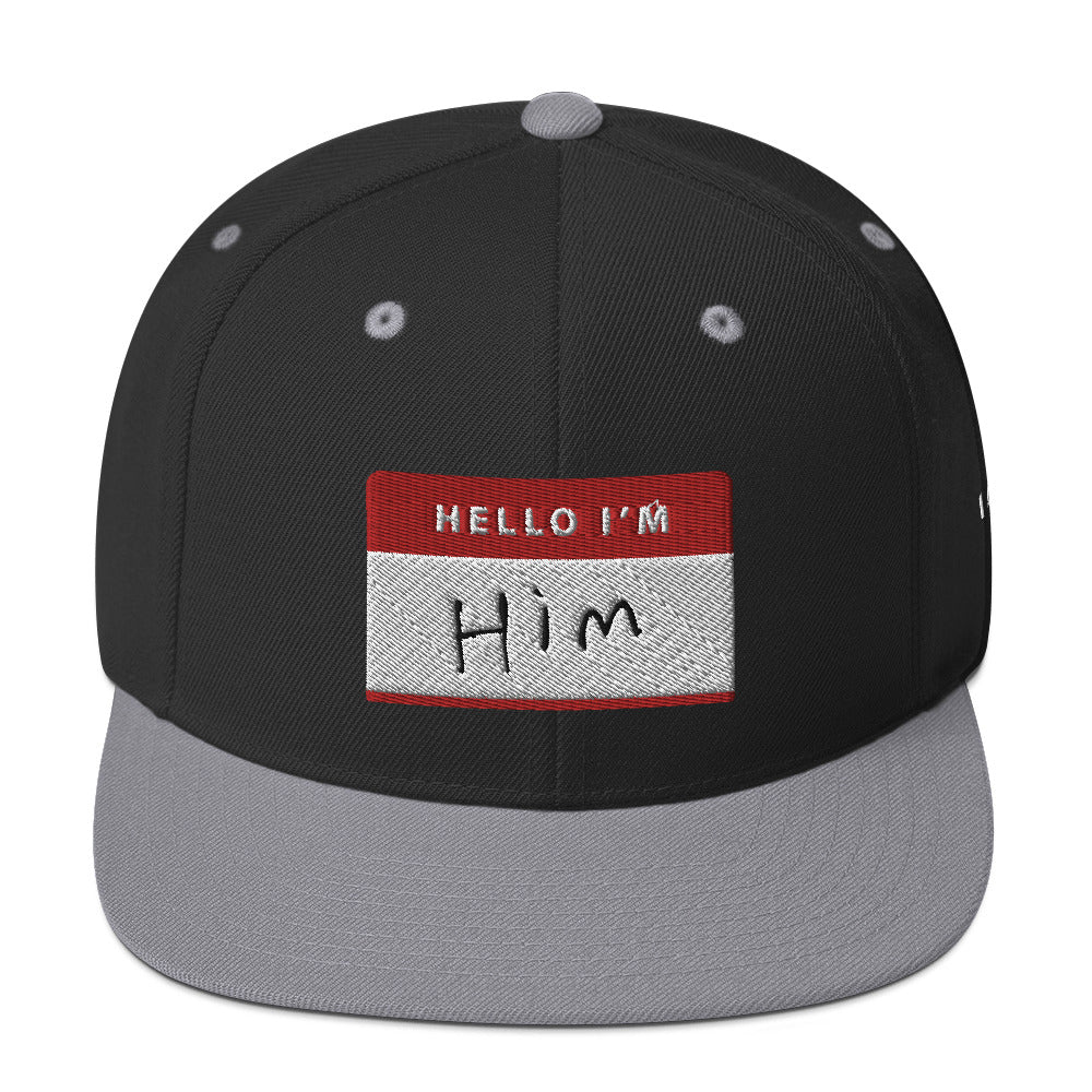 Hello, I'm Him- Snapback - www.SportsTakeoff.com