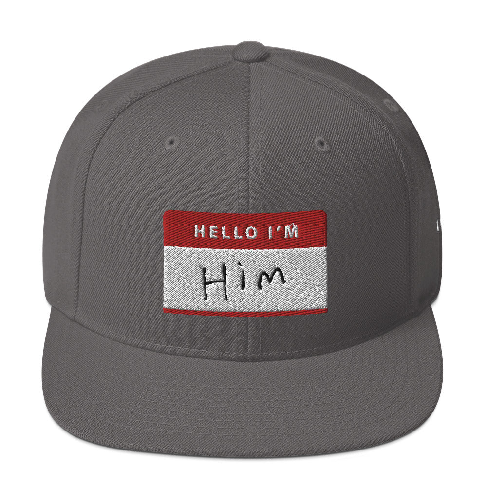 Hello, I'm Him- Snapback - www.SportsTakeoff.com