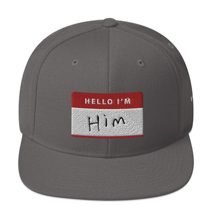 Hello, I'm Him- Snapback - www.SportsTakeoff.com