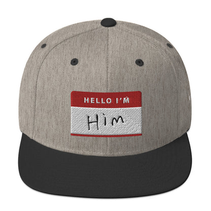 Hello, I'm Him- Snapback - www.SportsTakeoff.com