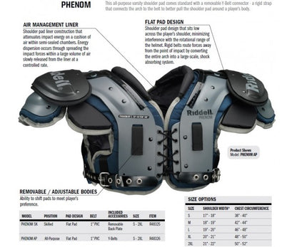 Riddell Phenom SK - www.SportsTakeoff.com