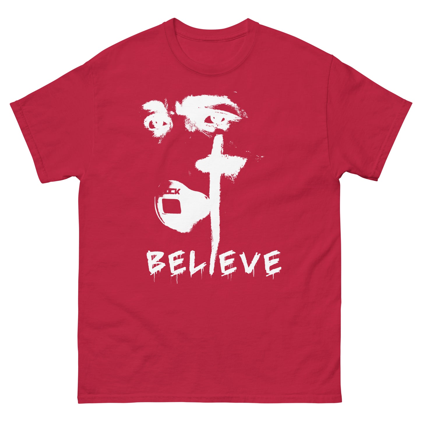 Believe - Inverted Men's classic tee - www.SportsTakeoff.com