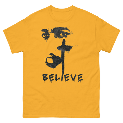 Believe - Unisex classic tee - www.SportsTakeoff.com