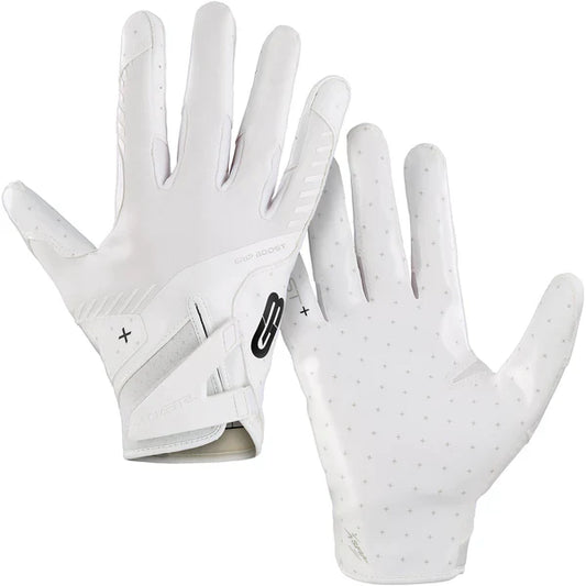 Grip Boost Stealth 6 Boost Plus Football Gloves - White Out